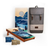 Glacier National Park Mahogany Pathfinder Cornhole Board Set