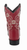 TuffRider Youth Fire Red Floral Western Boot