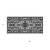 22" X 48" Black Scrollwork Outdoor Rubber Door Mat