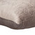 Homeroots Home Decor Tufted Diamonds Taupe Velvet Accent Pillow, 20 x 20 x 4 Inches