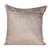 Homeroots Home Decor Tufted Diamonds Taupe Velvet Accent Pillow, 20 x 20 x 4 Inches