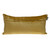 Homeroots Home Decor Tufted Diamond Yellow Ochre Transitional Lumbar Pillow, 12 x 24 Inches