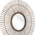 Gold Tribal Round Mirror