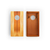 Woody Mahogany Pathfinder Cornhole Board Set