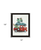 Holiday Travels Black Framed Print Wall Art