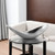20" Silver Aluminum Contemporary Scoop Decorative Bowl