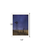 Starlit Night White Framed Print Wall Art