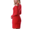 InstantFigure Dress w/cut-out Shoulders