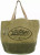 Vintage Industrial Recycled Military Tent Tote