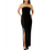 InstantFigure Long Dress W/ Rhinestone Strap