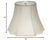 White Monay Shantung Silk Bell Lamp Shade