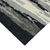 4' X 6' Dark Gray Black And Ivory Wool Abstract Hand Tufted Area Rug