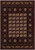 2’ x 8’ Red Eclectic Geometric Pattern Runner Rug