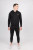Men Black Sweat Suit