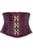 Top Drawer Brocade Steel Boned Mini Cincher with Clasps