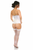 Lavish Satin Open Bust Underwire Underbust Corset