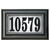 Edgewood Classic "Do It Yourself Kit" Polymer Frame Lighted Address Plaque
