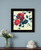 Japanese Blossoms Black Framed Print Wall Art