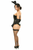 Lavish Vinyl Bunny Corset Costume