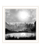 Big Moon Lake White Framed Print Wall Art