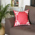 Square Red and White Geometric Decorative Throw Pillow Cover - 4512839616919