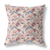 26 Red Light Indigo Roses Indoor Outdoor Throw Pillow