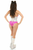 Top Drawer Holo Short Under Bust Corset