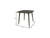 36" Brown Square Solid Wood And Metal Dining Table