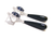 Sodalite Black Obsedian Long Dangle Earrings, 925 Sterling Silver