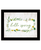 Hello Spring Black Framed Print Wall Art