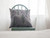 16” Blue Purple Tropical Leaf Zippered Suede Throw Pillow