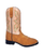 TuffRider Youth Everglades Square Toe Western Boot- Tan w/ Light Tan- 7Y