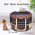 JESPET Pet Dog Playpens 36", 45" & 61" Portable Soft Dog Exercise Pen Kennel with Carry Bag for Puppy Cats Kittens Rabbits, Indoor/Outdoor Use