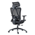 Black Adjustable Height Swivel Rolling Office Chair