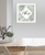 GOOD VIBES White Framed Print Wall Art