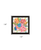 Spring Floral Black Framed Print Wall Art