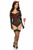 Lavish Gothic Devil Corset Costume