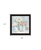 Pastel Peonies Pretties Black Framed Print Wall Art