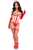 Top Drawer 4 PC Vinyl Nurse Corset Costume