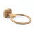 Traditional Solid Teak Wall Mount Towel Ring