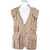 Advanced Concealed Carry Travel Vest Khaki
