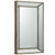 Silver Rectangle Accent Mirror
