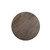 36" Brown Solid Wood Round Cross Legs Coffee Table