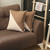 Homeroots Home Decor Set Of 2 Brown And White Diagonal Pillow Covers 18 X 18 Inches