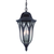 Antique Bronze Geometric Glass Hanging Light