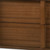 19" Solid Wood and Wood Two Drawer Nightstand