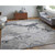 5' X 8' Gray Abstract Area Rug