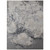 5' X 8' Gray Abstract Area Rug