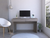47" Light Gray Computer Desk With Two Drawers