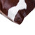 12" X 20" X 5" Salt And Pepper Chocolate And White Cowhide Pillow 2 Pack